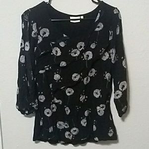 Deletta Dandelion Print top, Size M